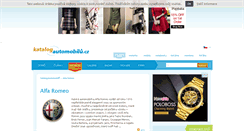 Desktop Screenshot of alfa-romeo.katalog-automobilu.cz