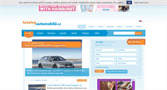 Desktop Screenshot of katalog-automobilu.cz